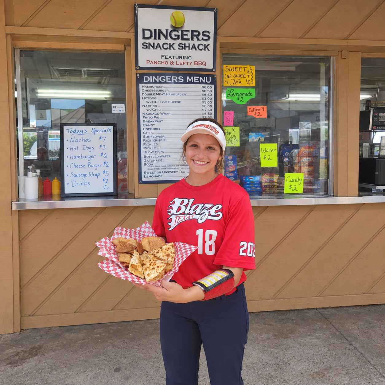 Dingers Food Spread
